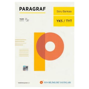 Fen Bilimleri Yayınları TYT Paragraf Yıldız Serisi Soru Bankası