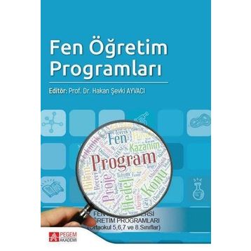 Fen Öğretim Programları - Pegem Akademi Yayıncılık
