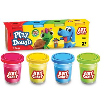 Fen Toys 03280 4'lü Oyun Hamuru