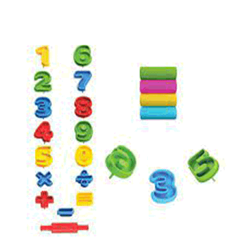 Fen Toys 03552 200 gr 3D Rakamlar Hamur Seti