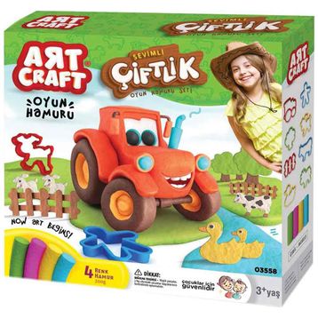 Fen Toys 03558 200 gr Çiftlik Oyun Hamuru Seti