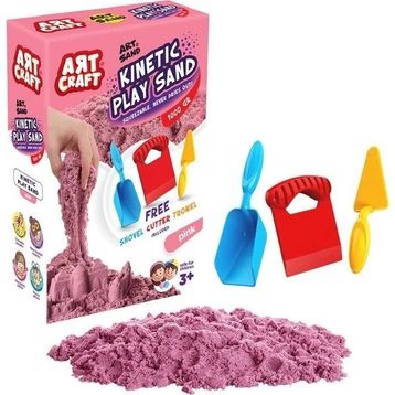 Fen Toys 03693 1000 gr Pembe Aksesuarlı Kinetik Oyun Hamuru