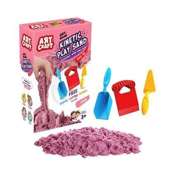 Fen Toys 03693 1000 gr Pembe Aksesuarlı Kinetik Oyun Hamuru