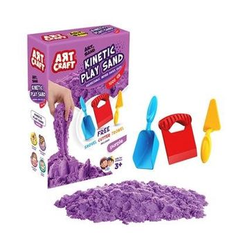 Fen Toys 03694 1000 gr Mor Aksesuarlı Kinetik Oyun Hamuru