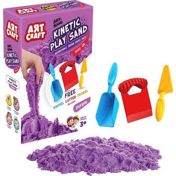 Fen Toys 03694 1000 gr Mor Aksesuarlı Kinetik Oyun Hamuru
