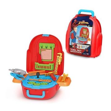 Fen Toys 03845 Spiderman Tamir Seti Sırt Çantası Çocuk Oyun Seti