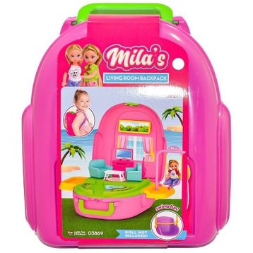Fen Toys 03869 Mila'nın Oturma Odası Set Sırt Çantası