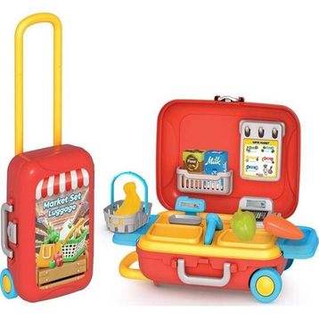 Fen Toys 03904 Candy Ken Market Set Bavulum Çocuk Oyun Seti