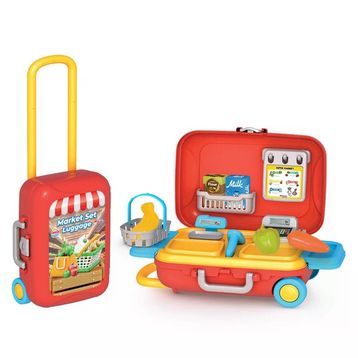 Fen Toys 03904 Candy Ken Market Set Bavulum Çocuk Oyun Seti