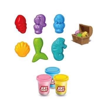 Fen Toys 03994 Art Craft Deniz Kızı 168 GR Oyun Hamur Set