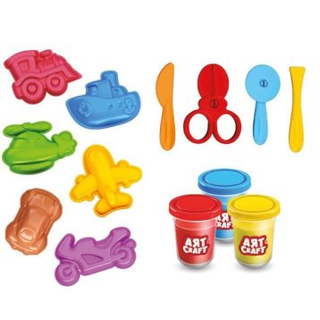 Fen Toys 03998 Art Craft Seyahat Araçları 168 GR Oyun Hamur Set