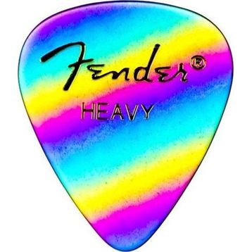 Fender 351 Heavy Zebra 12’li Pena Seti
