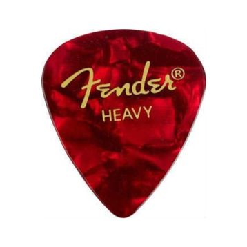 Fender 351 Premium Celluloid Picks Red Moto Thin Pena