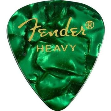 Fender 351 Shape Classic/Premium Celluloid Picks White Thin Pena