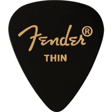 Fender 351 Siyah Thin Gitar Penası