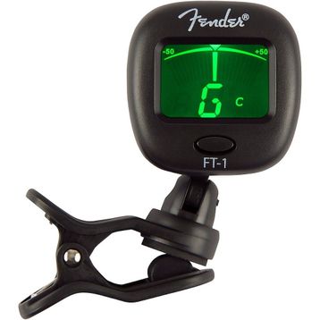 Fender FT-1 Pro Clip-On Tuner Siyah Akort Aleti