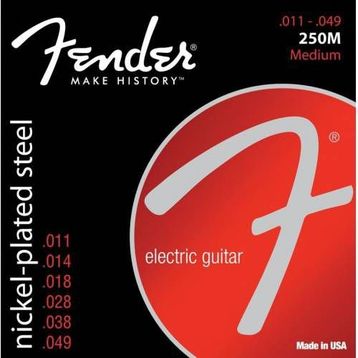 Fender Nickel-Plated 250M Medium Elektro Gitar Teli