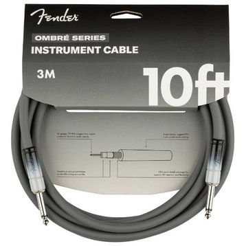 Fender Ombre Düz/Düz Uçlu 3 m Silver Smoke Enstrüman Kablosu