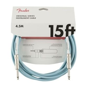 Fender Original 4.5 m Daphne Blue Enstrüman Kablo