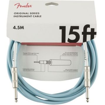 Fender Original 4.5 m Daphne Blue Enstrüman Kablo