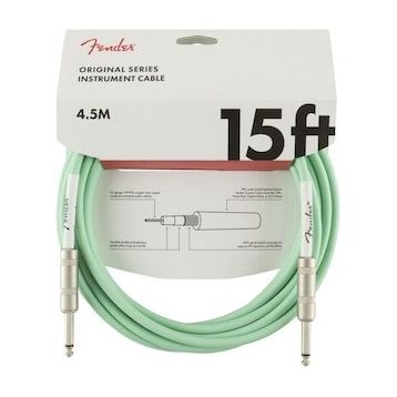 Fender Original 4.5 m Yeşil Gitar Kablosu