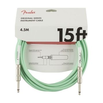 Fender Original 4.5 m Yeşil Gitar Kablosu