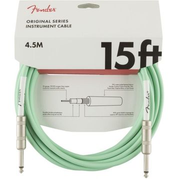 Fender Original 4.5 m Yeşil Gitar Kablosu