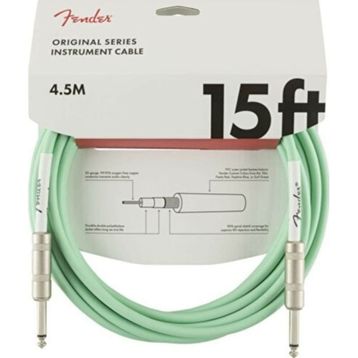 Fender Original 4.5 m Yeşil Gitar Kablosu