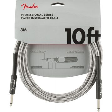 Fender Pro Inst White Tweed 10 3 m Gitar Kablosu