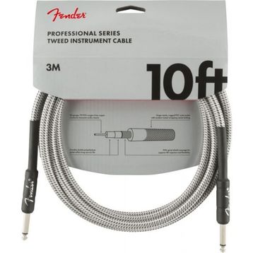 Fender Pro Inst White Tweed 10 3 m Gitar Kablosu