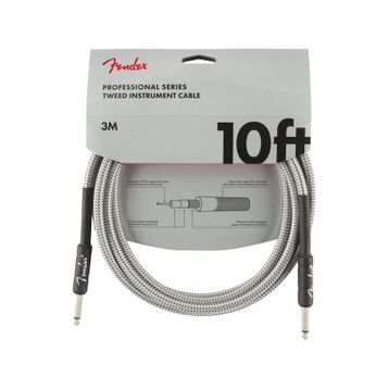 Fender Pro Inst White Tweed 10 3 m Gitar Kablosu
