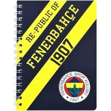 Fenerbahçe Lisanslı Spralli Not Defteri