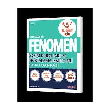 Fenomen 5 6 7 ve 8. Sınıf Yazım Kuralları ve Noktalama İşaretleri Soru Bankası