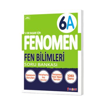Fenomen 6. Sınıf Fen Bilimleri Soru Bankası (A)
