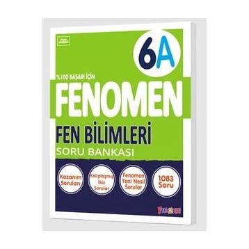 Fenomen 6. Sınıf Fen Bilimleri Soru Bankası (A)