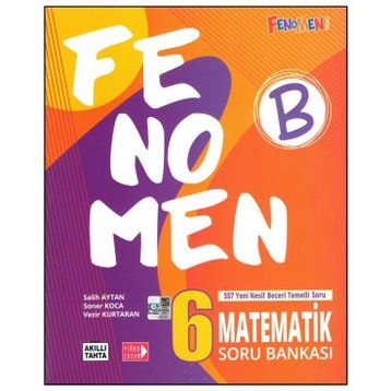 Fenomen 6. Sınıf Matematik B Soru Bankası