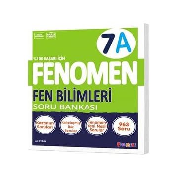 Fenomen 7. Sınıf Fen Bilimleri Soru Bankası (A)