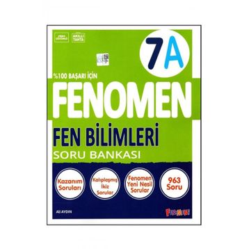 Fenomen 7. Sınıf Fen Bilimleri Soru Bankası (A)
