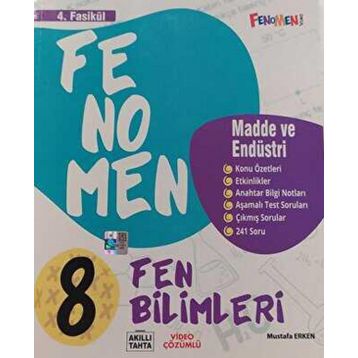 Fenomen 8 Fen Bilimleri 4. Fasikül