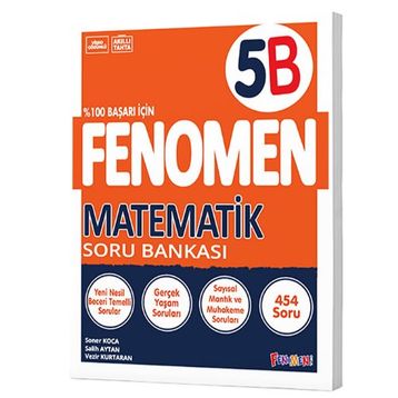 Fenomen Okul Yayınları 5.Sınıf Matematik Soru Bankası