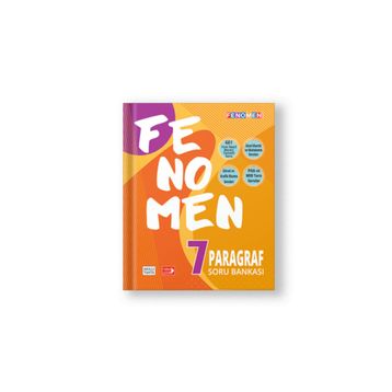Fenomen Okul Yayınları 7.Sınıf Paragraf Soru Bankası