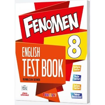Fenomen Okul Yayınları 8.Sınıf LGS English Test Book