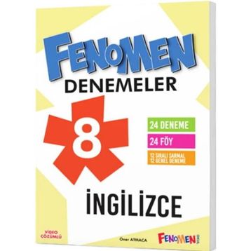 Fenomen Okul Yayınları 8.Sınıf LGS İngilizce Deneme