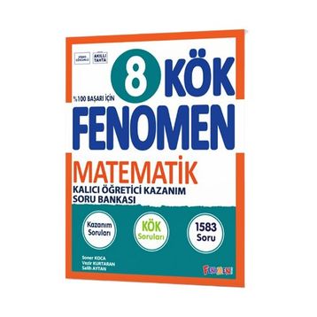 Fenomen Okul Yayınları LGS 8 Fenomen KÖK Matematik Soru Bankası