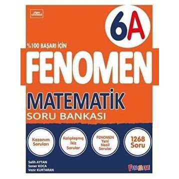 Fenomen Yayınları - 2025-2026 6A Matematik Soru Bankası