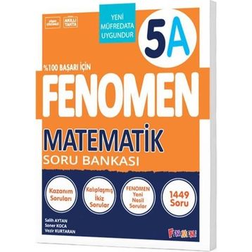 Fenomen Yayınları 5. Sınıf Matematik A Soru Bankası