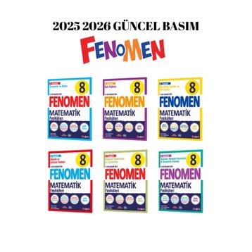 Fenomen Yayınları 8.Sınıf Matematik Fasikülleri