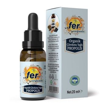 Fer 20 ml Organik Çörekotu Yağlı Propolis