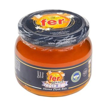 Fer 450 gr Organik Yayla Süzme Çiçek Balı