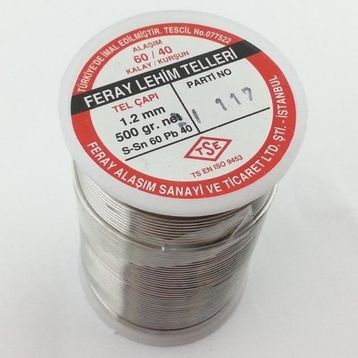 Feray 60-40 1.2 mm 500 gr Lehim Teli